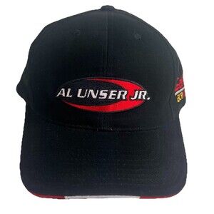 Al Unser Jr. 3 Indy Racing League Hat Northern Lights Cap Chase Authentics OS